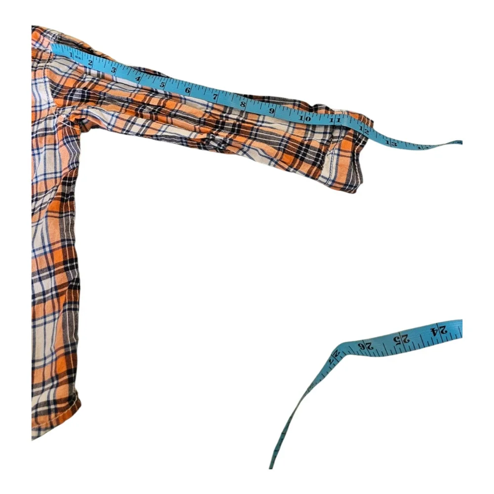 Carter's kids Size 24M Long Sleeve Button Up Plaid Shirt